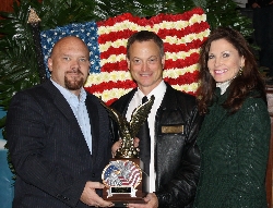 Mark Woods, CEO and Gary Sinise